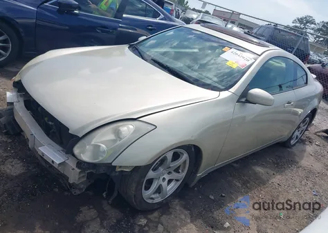 2006 Infiniti G35 from USA, damaged, VIN JNKCV54E06M700828